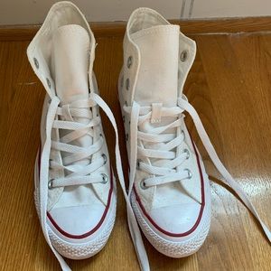 White High Top Converse
